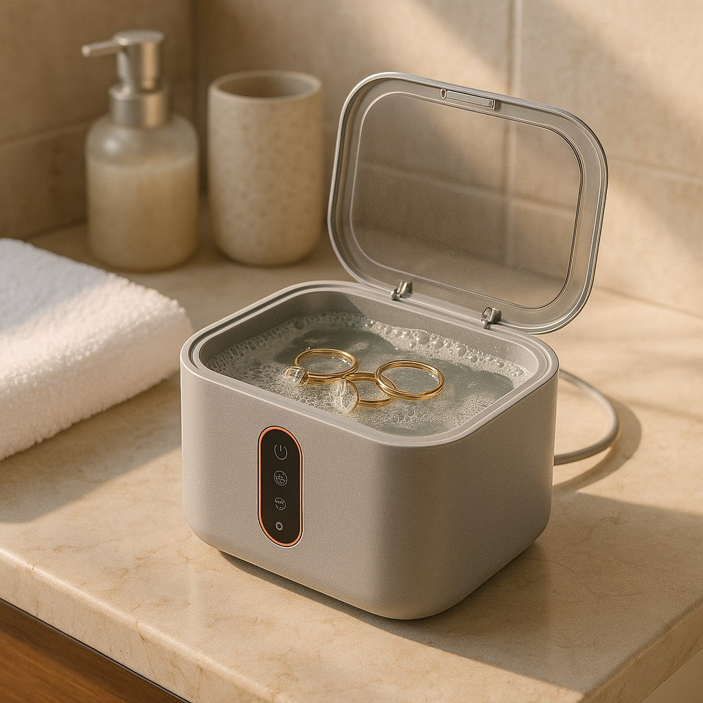 SL102 Ultrasonic Jewelry Cleaner - lifestyle 1