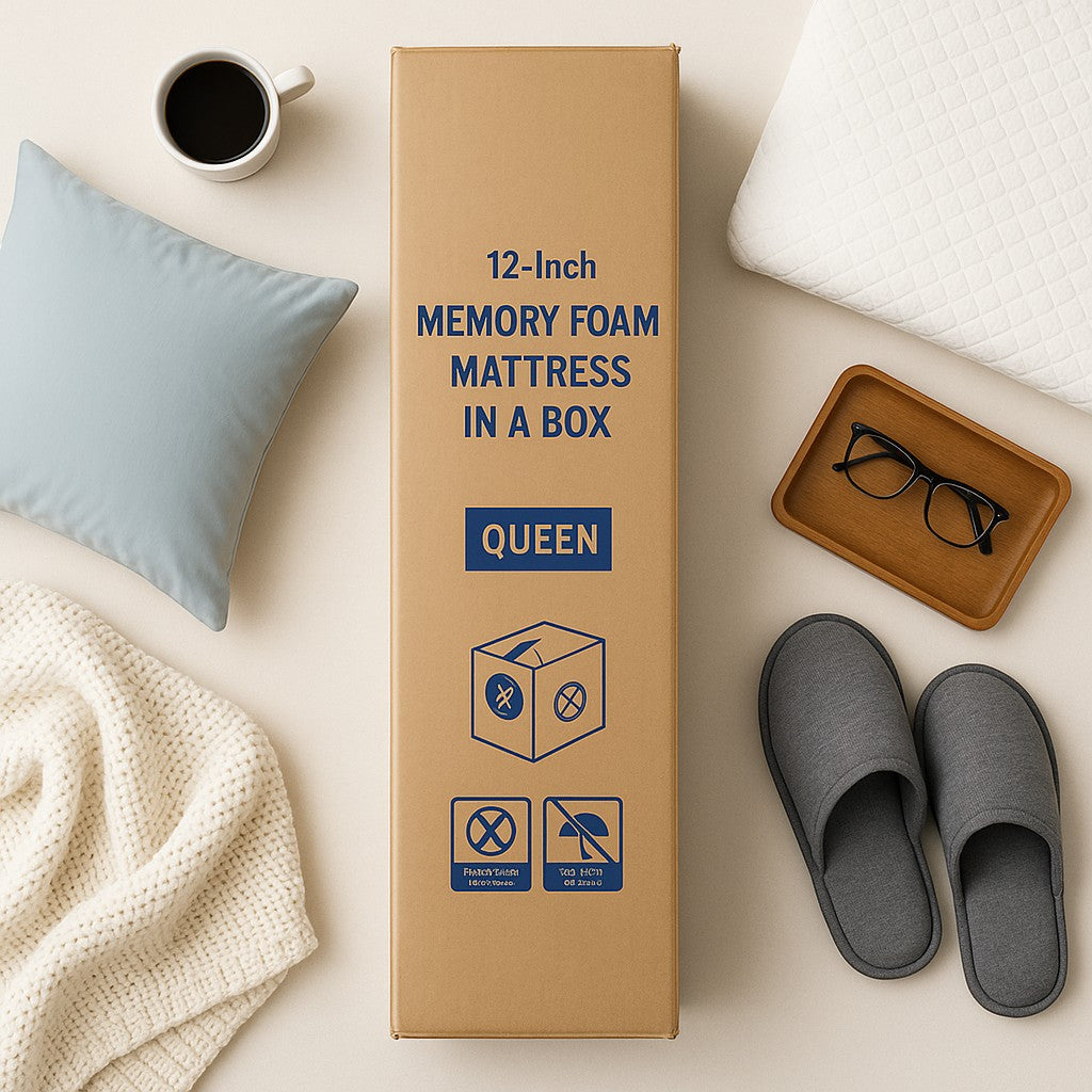 Memory Foam Queen Mattress — lifestyle 4