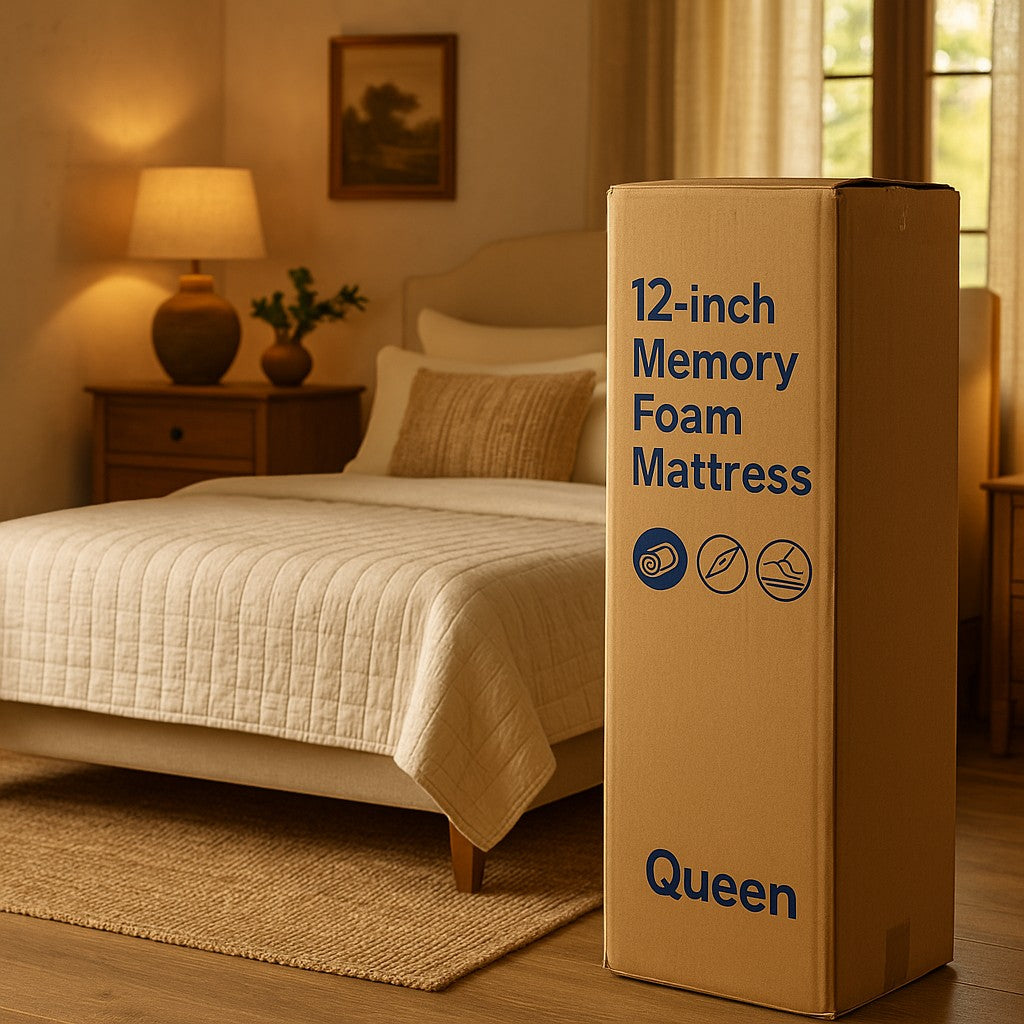 Memory Foam Queen Mattress — lifestyle 5