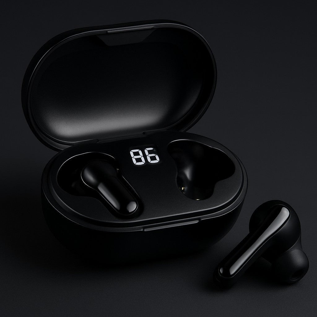 Wireless Earbuds Hearing Aid Mode Digital Power Display