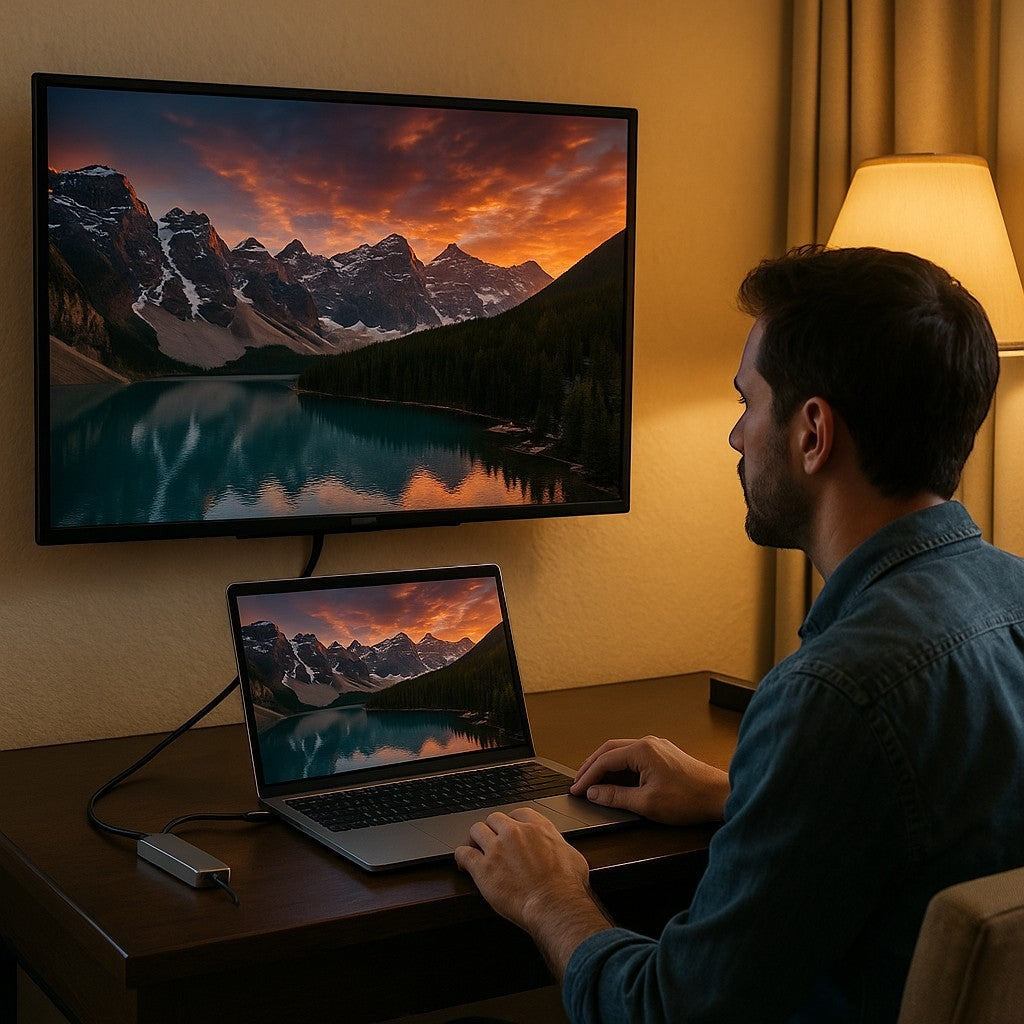 USB-C 5-Port Hub 4K HDMI Multifunction Adapter MacBook
