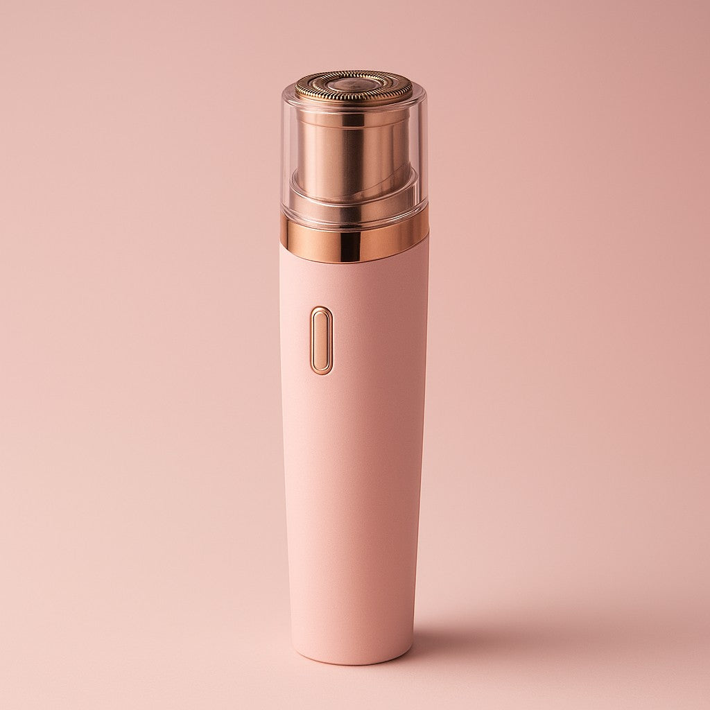 FLEND LE-701 Epilator Hair Plucker 3-Head Cordless Pink