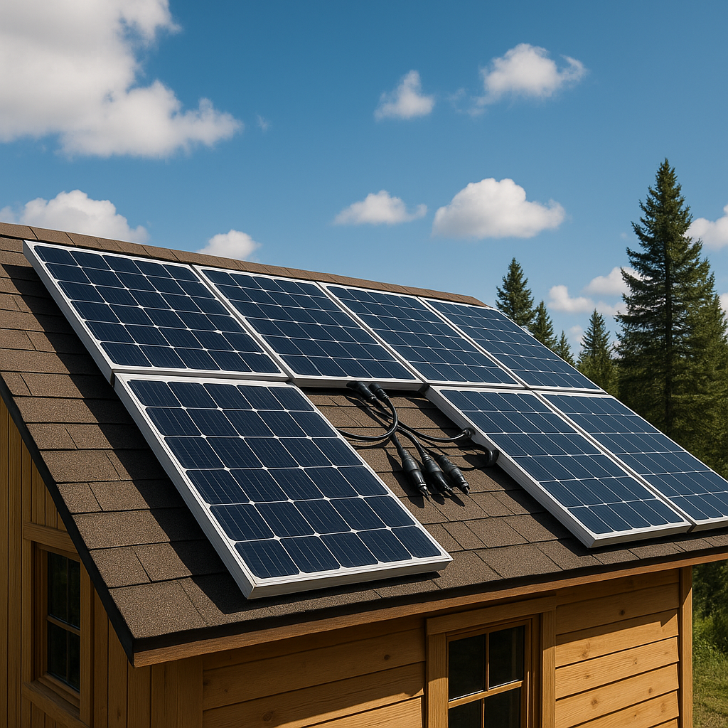 Solar Panel 4-Way Y-Splitter MC4 Cable Connector