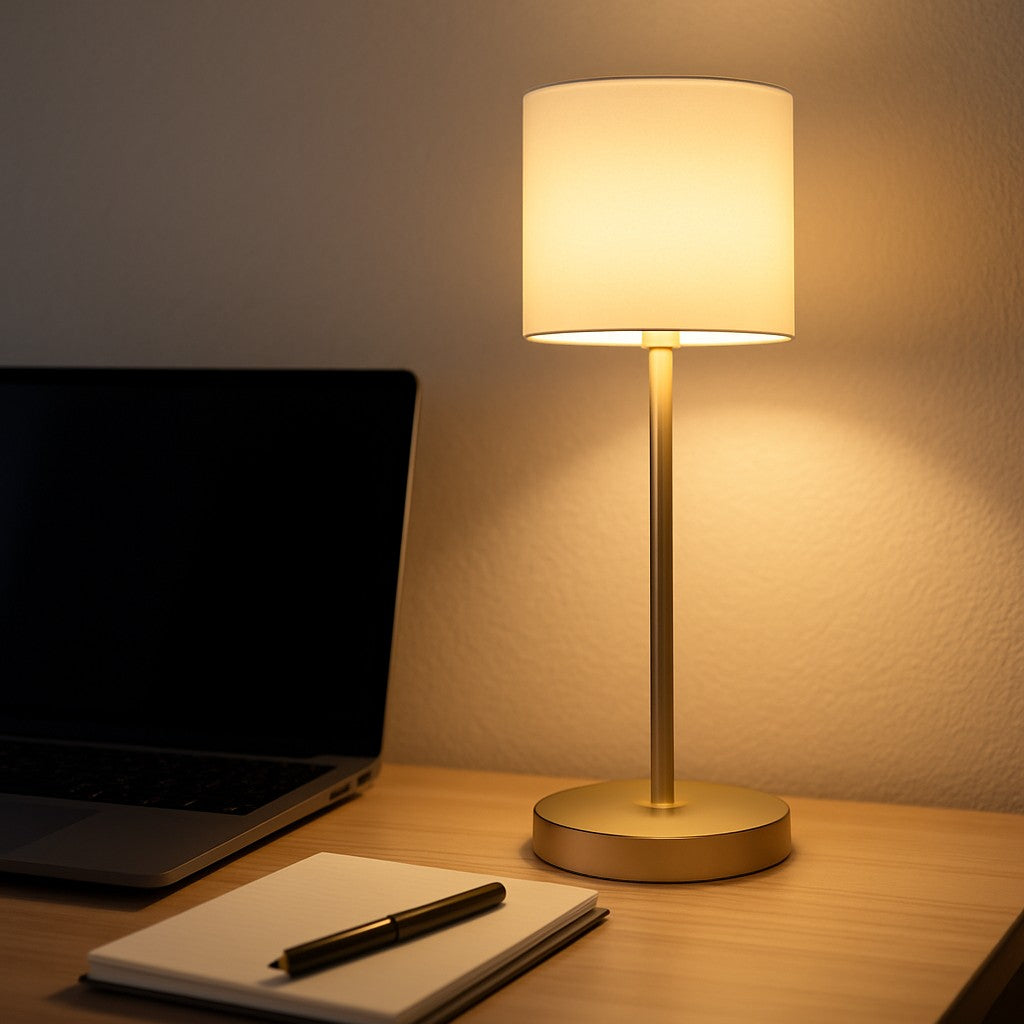 LED Desk Lamp Touch Dimmable USB Stepless Brightness
