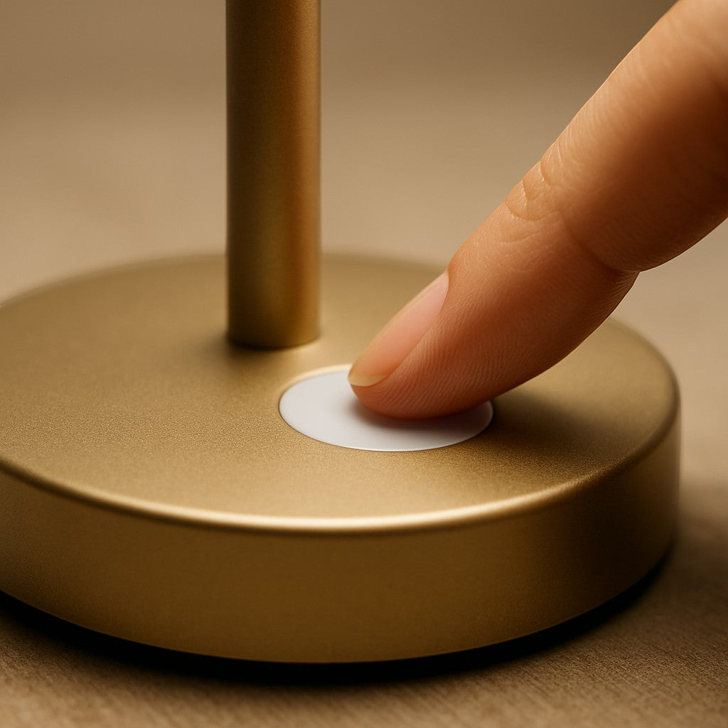 LED Desk Lamp Touch Dimmable USB Stepless Brightness