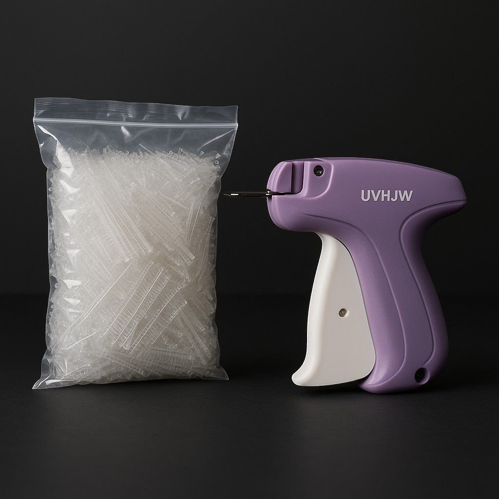 UVHJW Fine Stitch Tagging Gun 4000-Piece Fastener Set