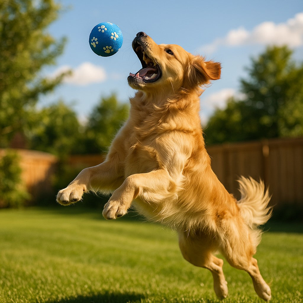 Lovkid E-TPU Dog Ball - lifestyle 1