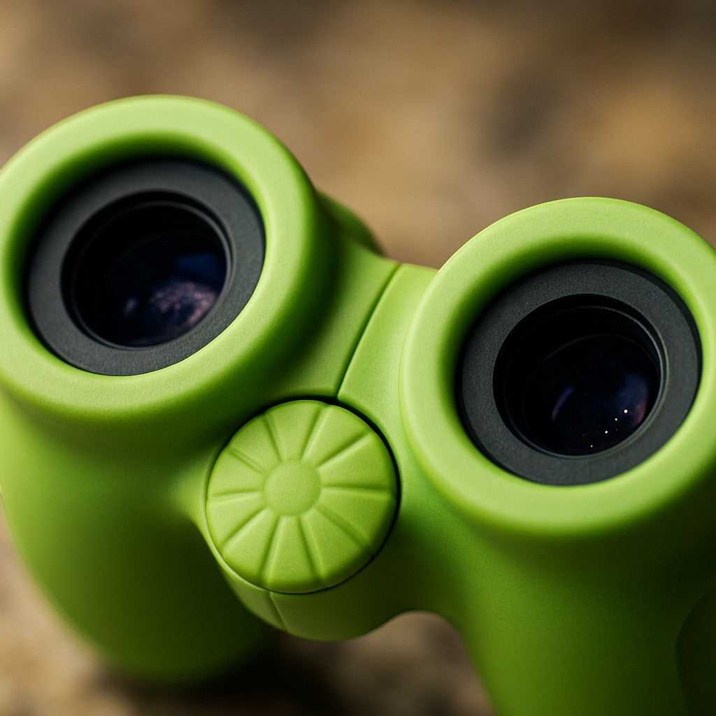 ZZSTAR Kids Binoculars 8x21 Compact 122m/1000m Green
