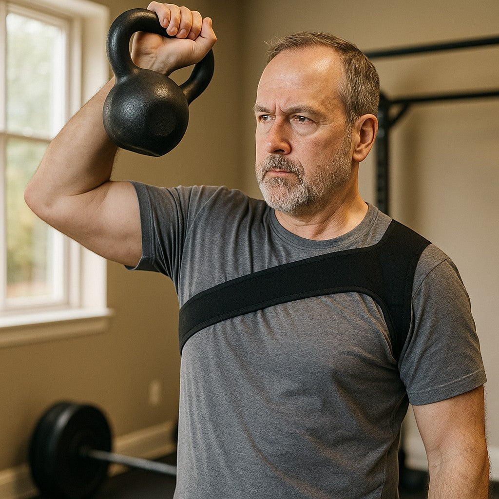 Shoulder Support Brace Large - lifestyle 1
