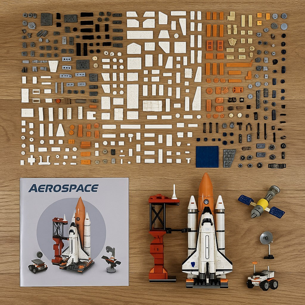 Aero Space Shuttle Launch Center 12-in-1 Building Set 70018