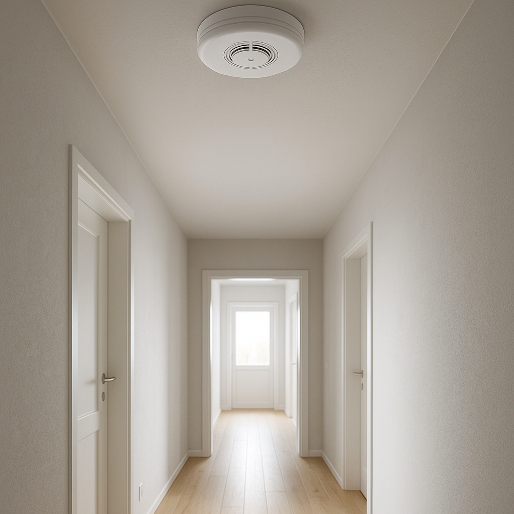Heiman Smart Photoelectric Smoke Alarm Matter Wireless