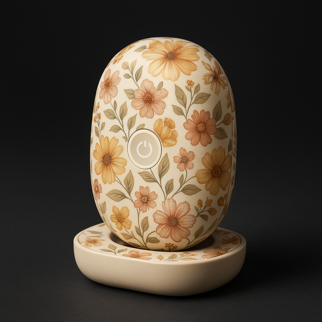 Ocoopa UT3 Nano Rechargeable Hand Warmer Floral