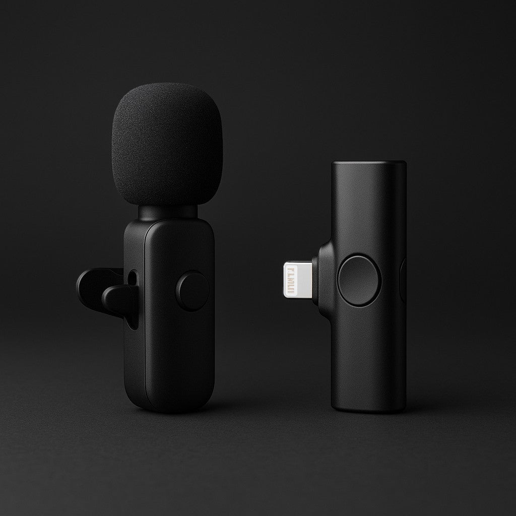 iDiskk Wireless Lavalier Microphone iPhone Lightning