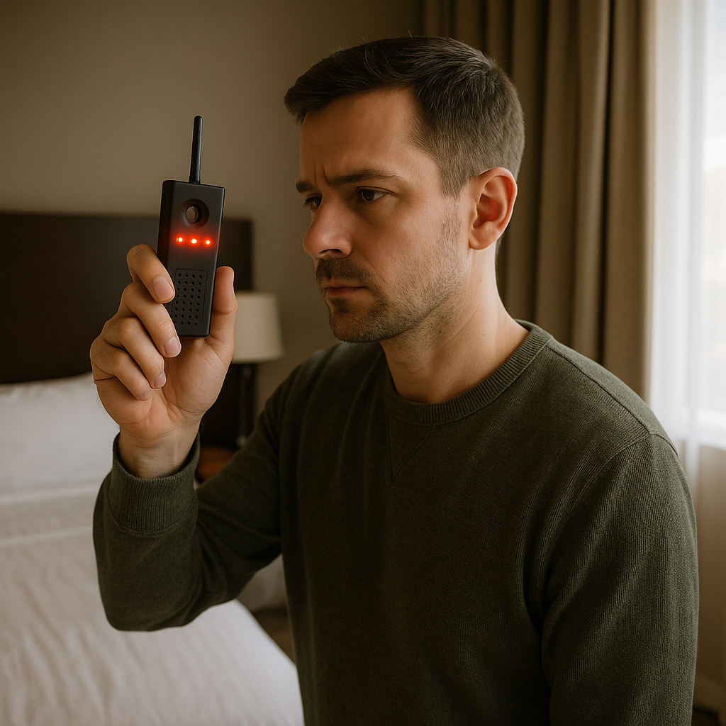 Hidden Camera Detector Anti-Spy RF Signal Bug Finder