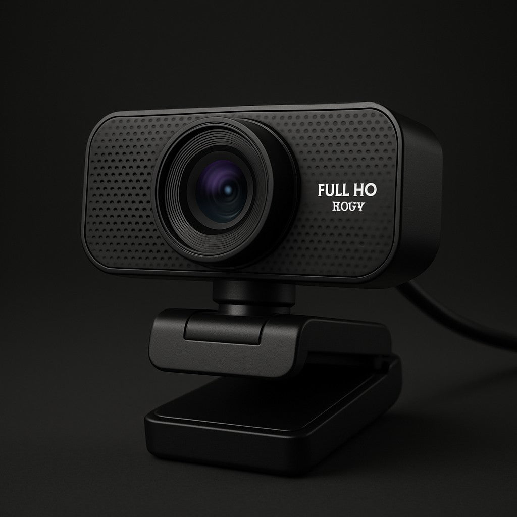 Full HD 1080p Webcam Stereo Microphone USB Plug Play