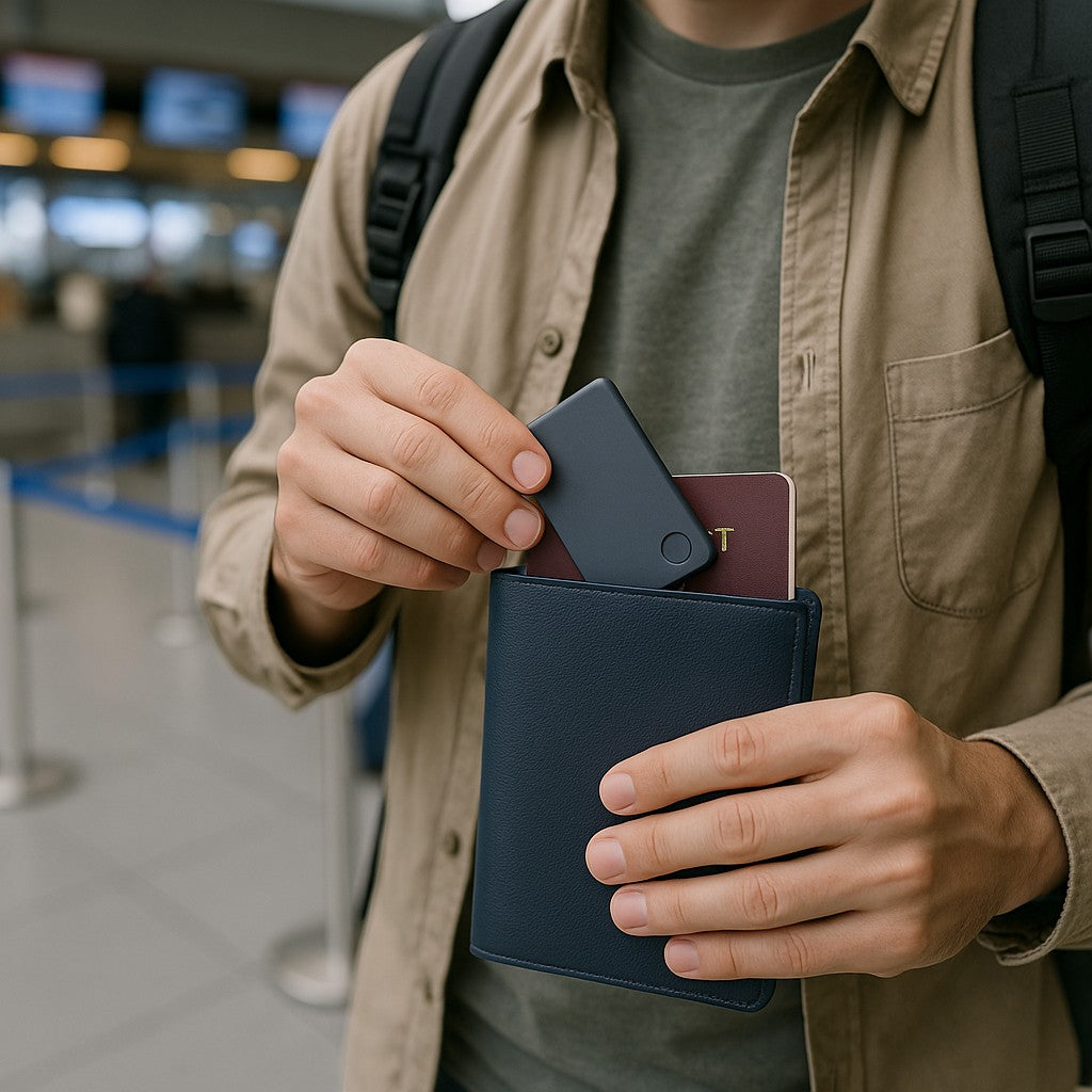 Find My Wallet Card Locator Tracker iOS Rechargeable