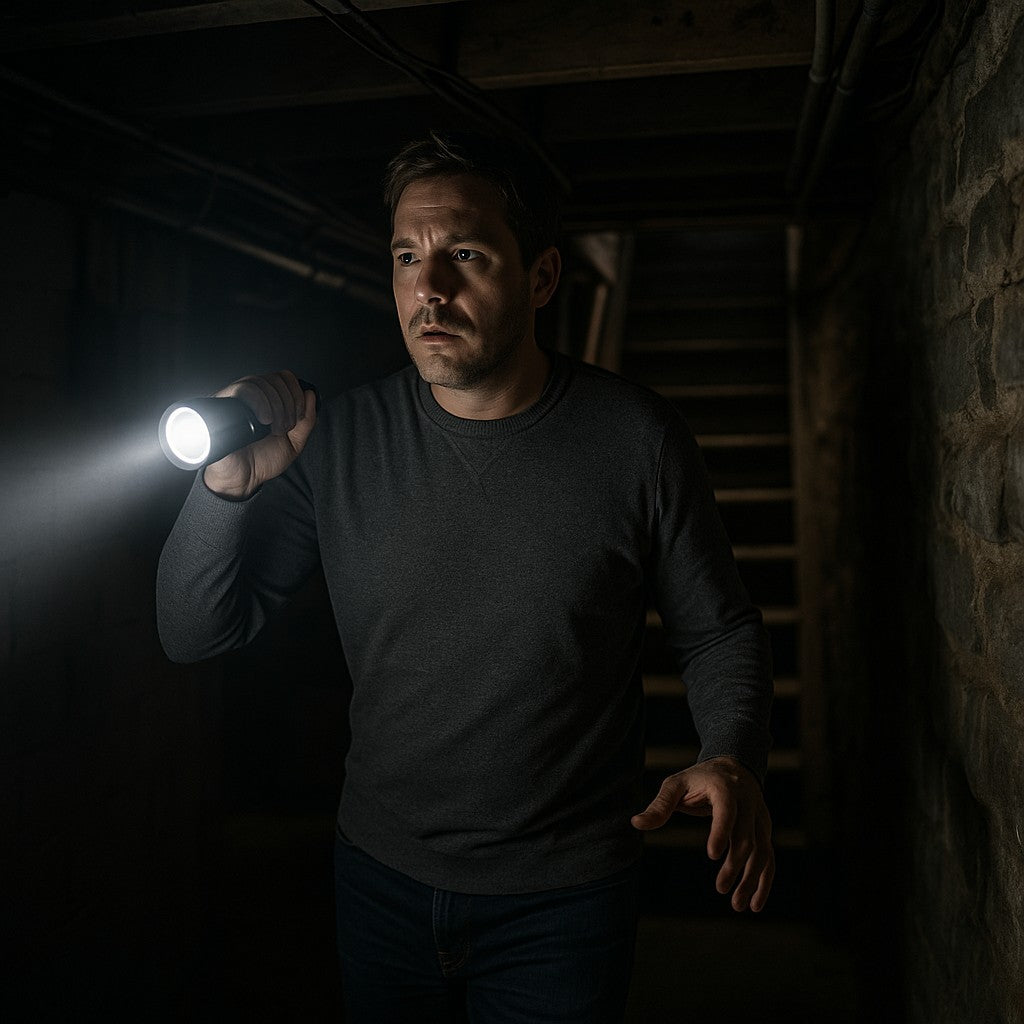 VOYLITE High Lumens Flashlight Rechargeable LED Zoom