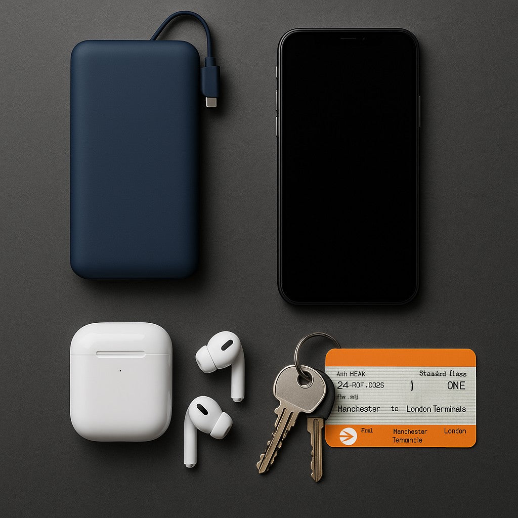 Aobbow W17 Power Bank 10000mAh Built-In Cable USB-C