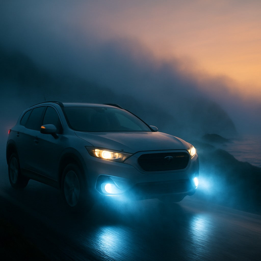 Rimthin LED Fog Light Car Projector Lens Universal
