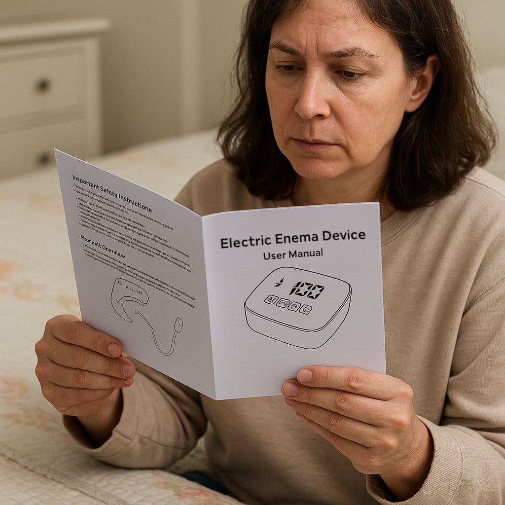 Electric Enema Device Personal Hygiene Cleaner LCD
