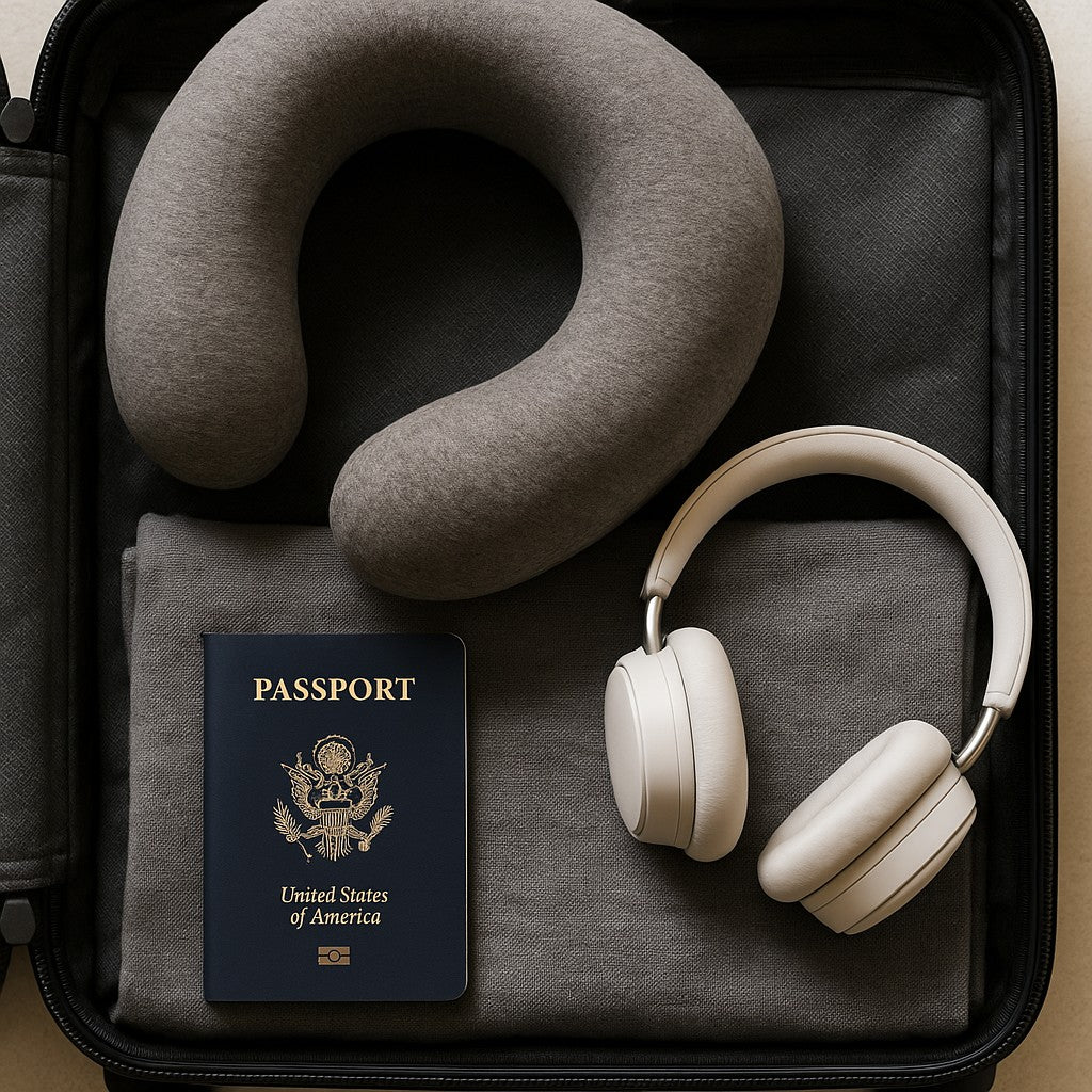 Travel Swan Pillow Memory Foam Neck Support Curved