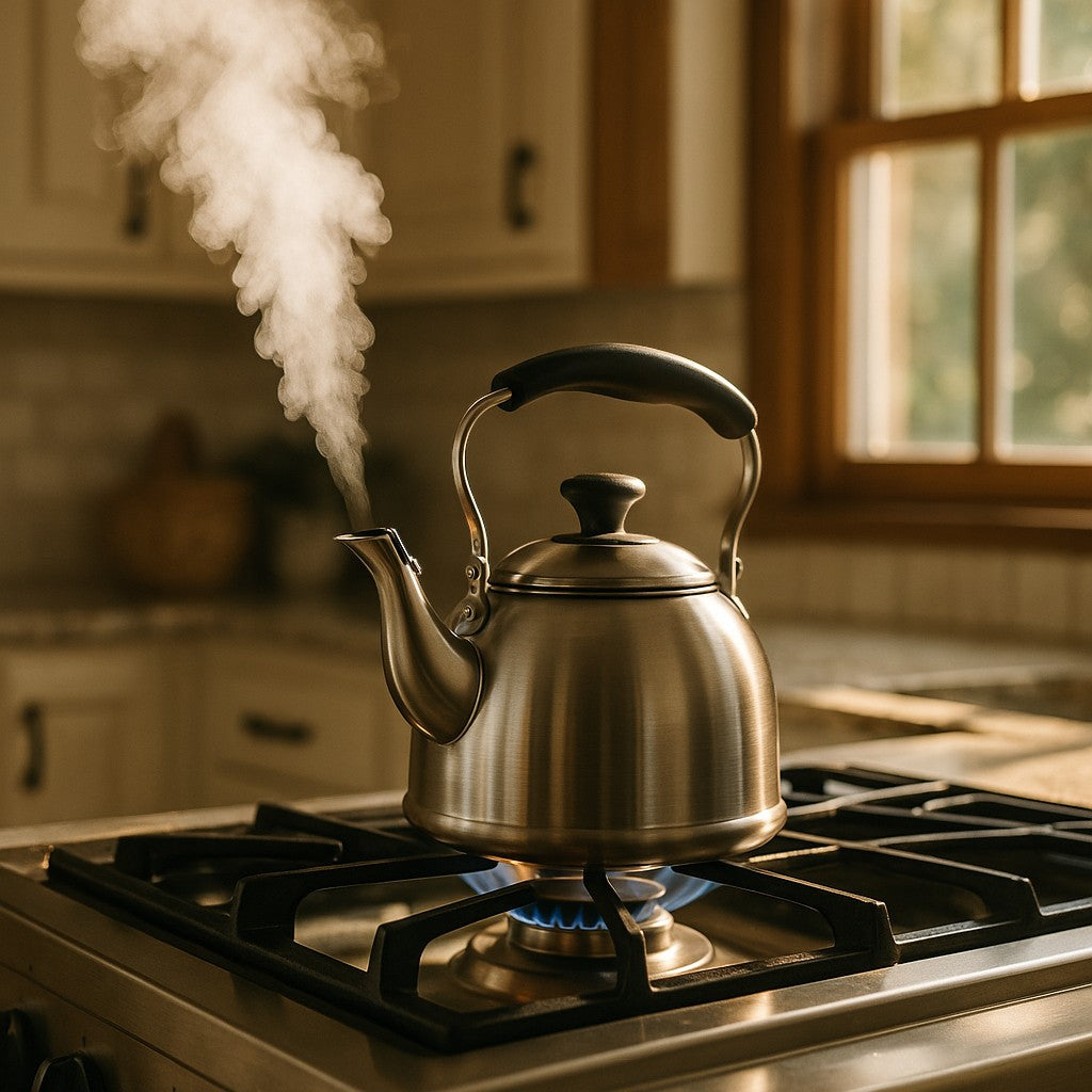Susteas Stovetop Whistling Tea Kettle Stainless Steel