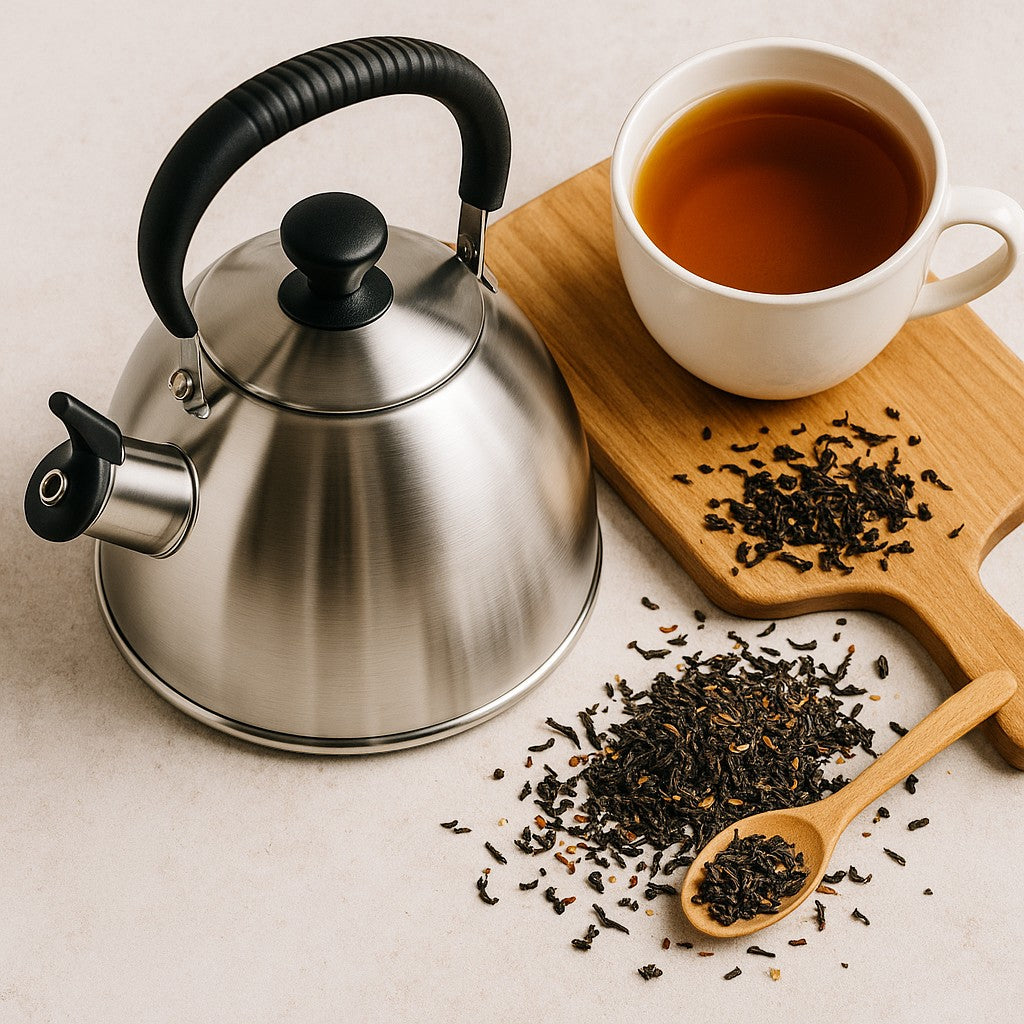 Susteas Stovetop Whistling Tea Kettle Stainless Steel