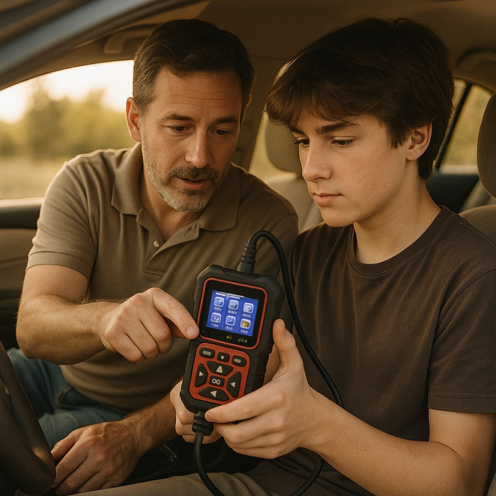 GEARELEC A1500 OBD2 EOBD Car Scanner Code Reader