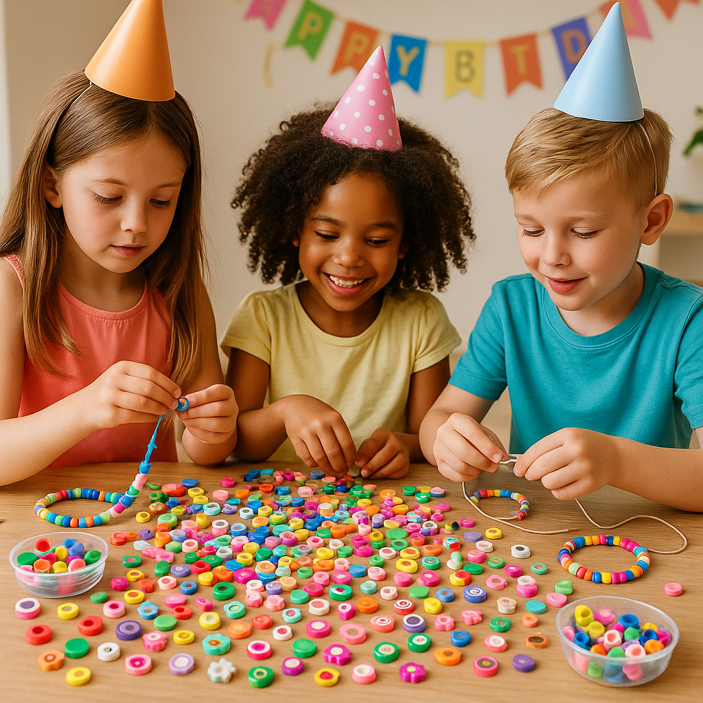 BESTNOW Clay Beads Jewelry Making Kit Ages 6 Plus