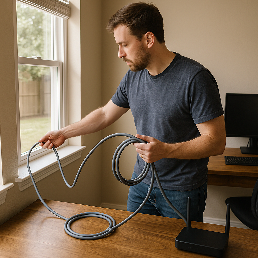 Waveseave Starlink Ethernet Cable Weatherproof