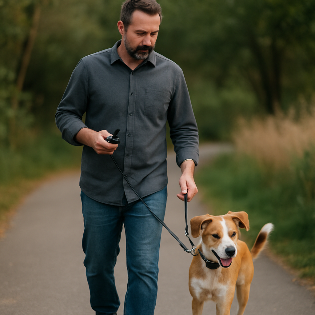 TECH-LOVE Dog Training Collar with Remote Protection