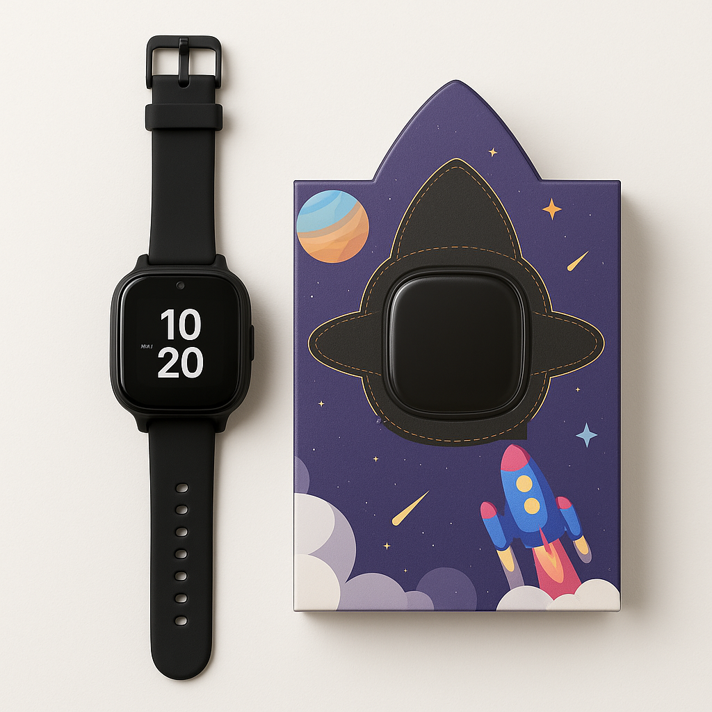 Kids Space Smartwatch Rocket Box Learning Watch Gift