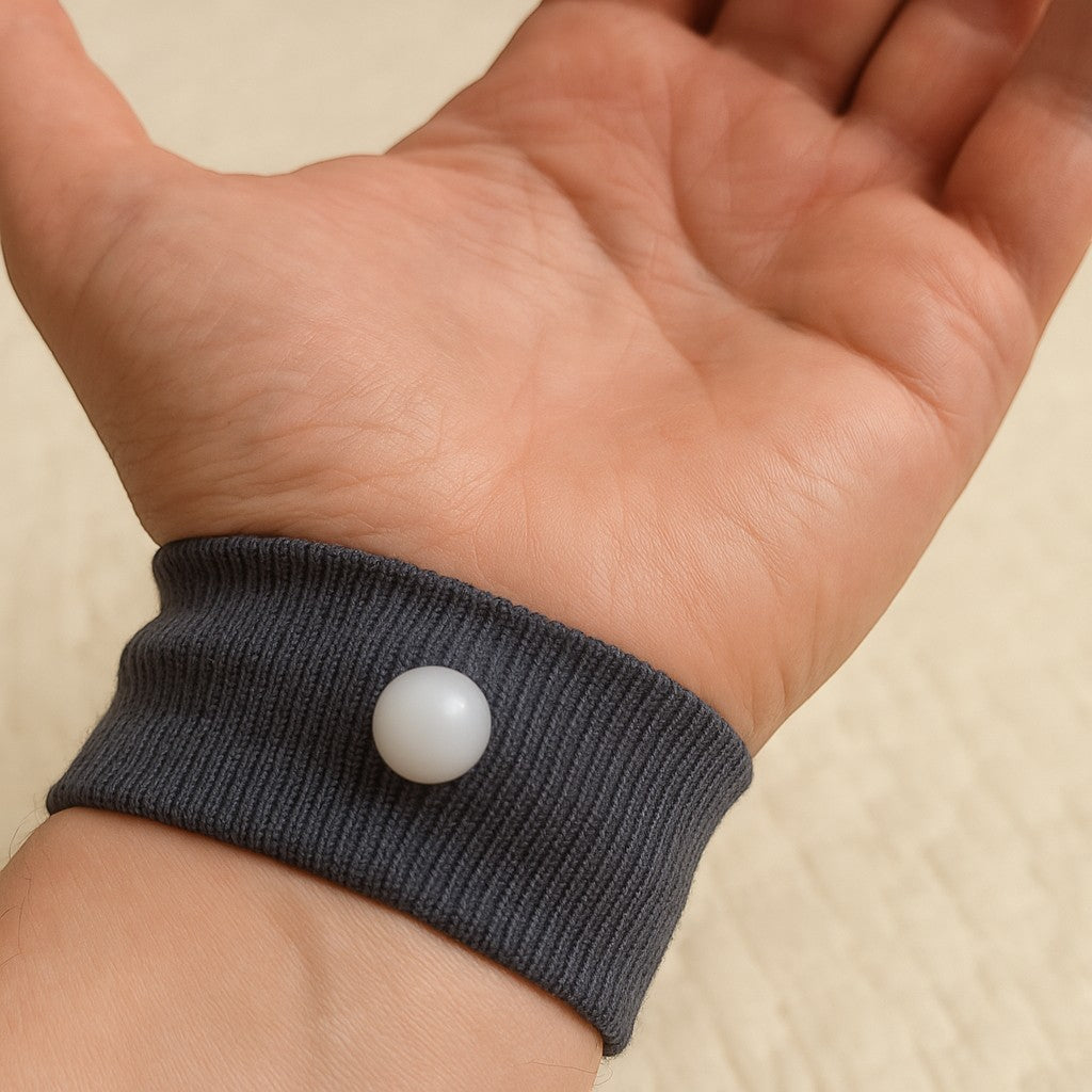 WLU anti nausea wristband lifestyle 2