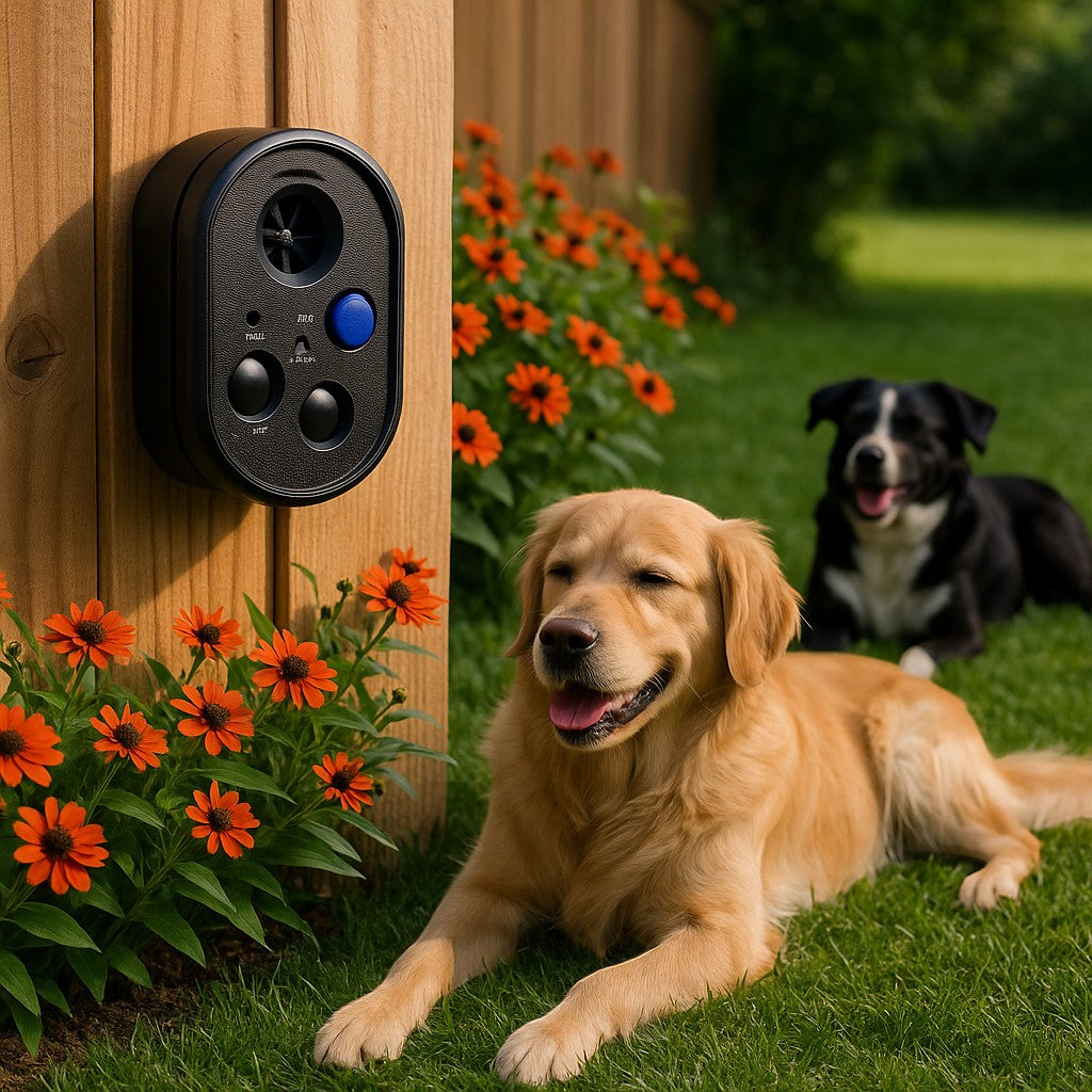 Automatic Ultrasonic Bark Control Birdhouse lifestyle 3