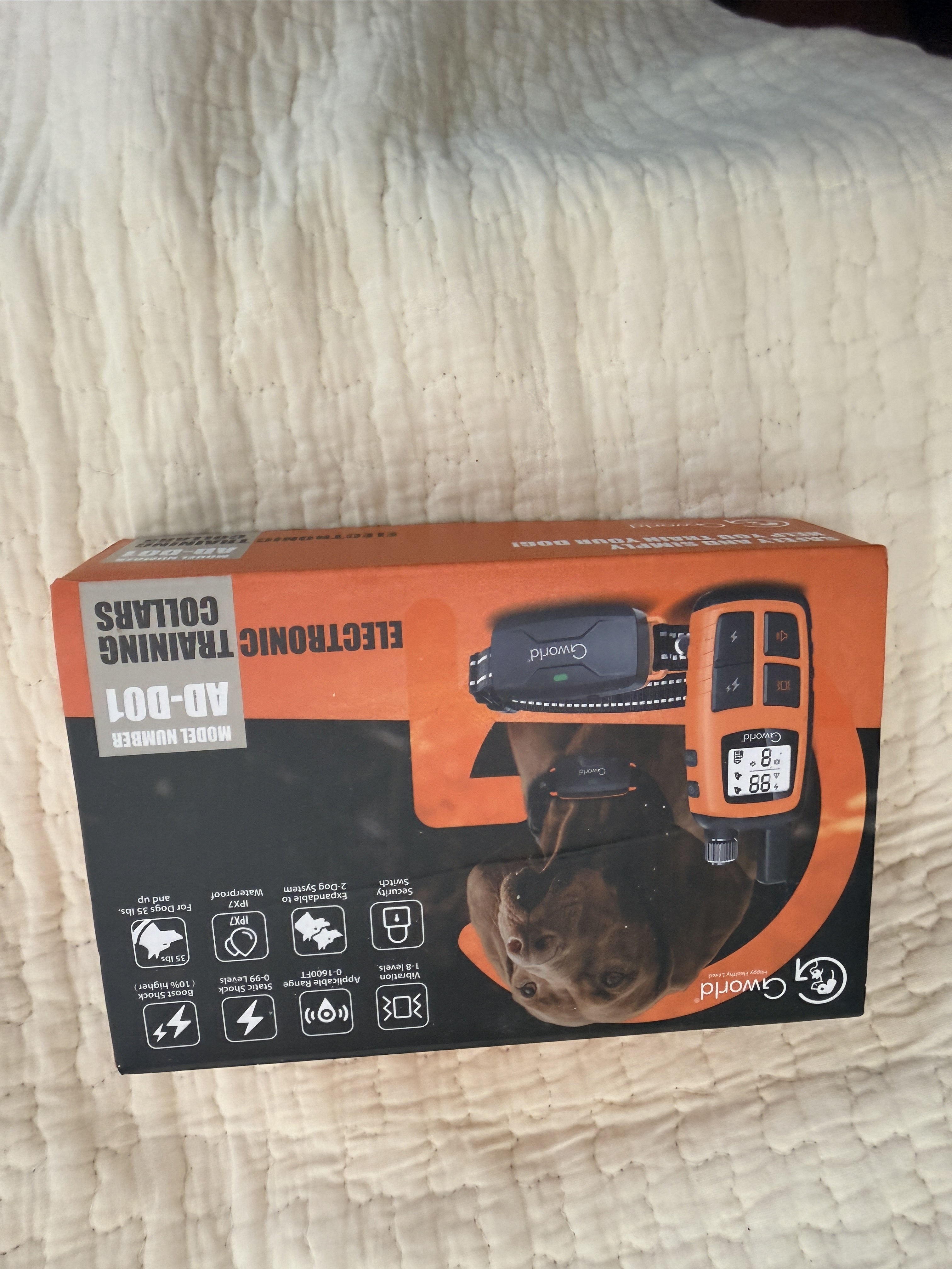 Gworld AD-D01 Electronic Dog Training Collar product front