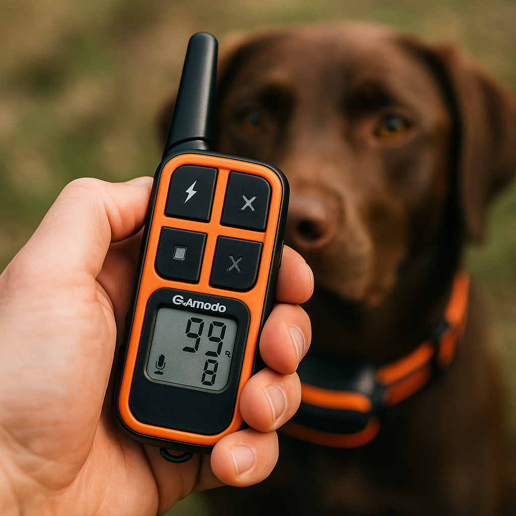 Gworld AD-D01 Electronic Dog Training Collar lifestyle 4