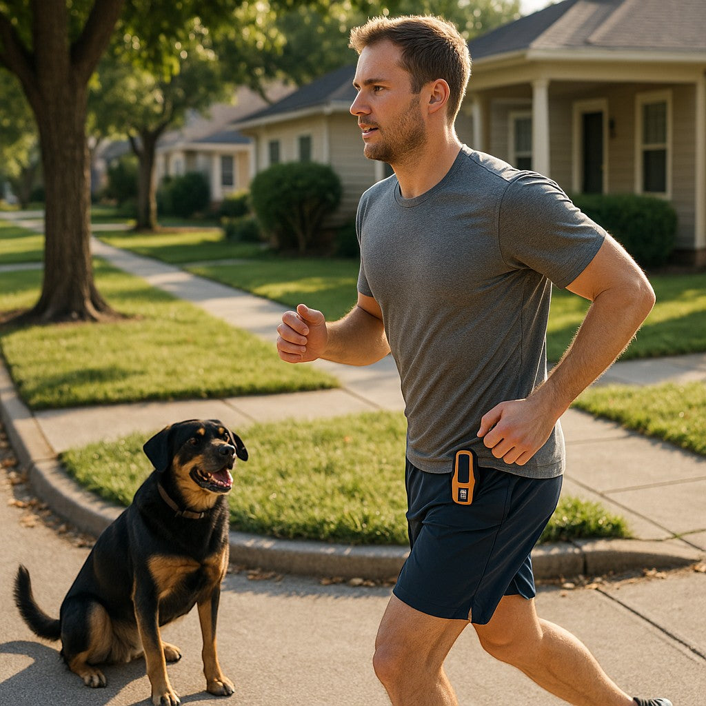 Sonic Bark Deterrent Handheld lifestyle 3