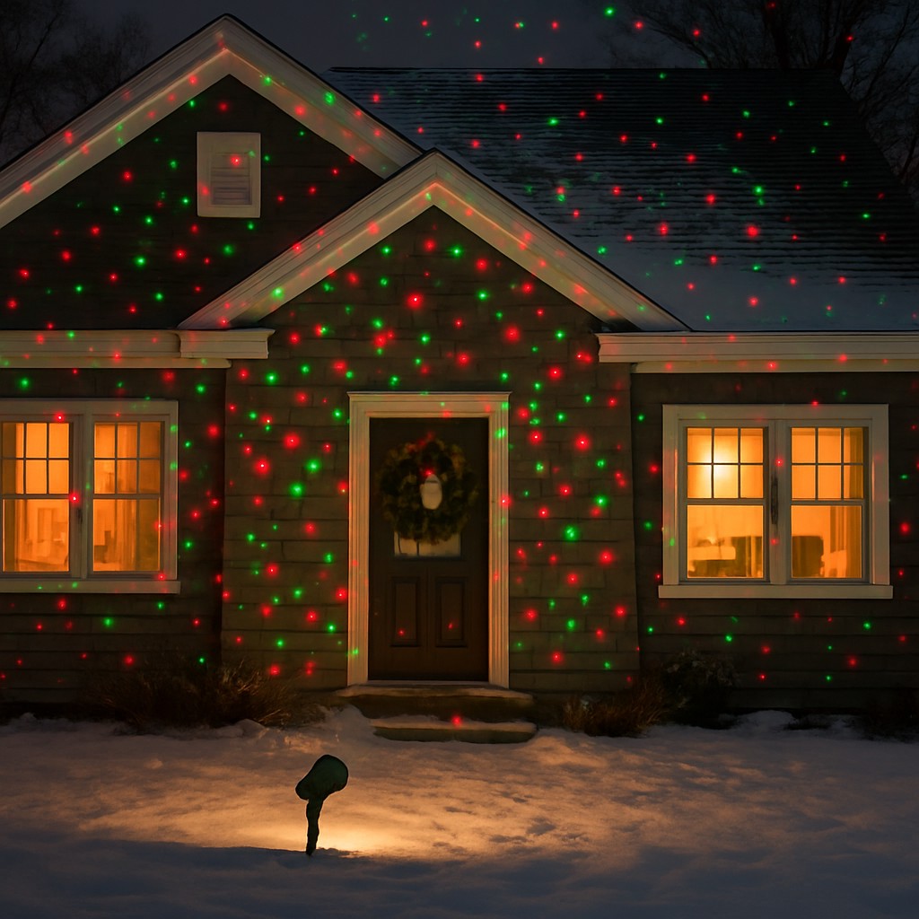 Christmas projector lifestyle 1