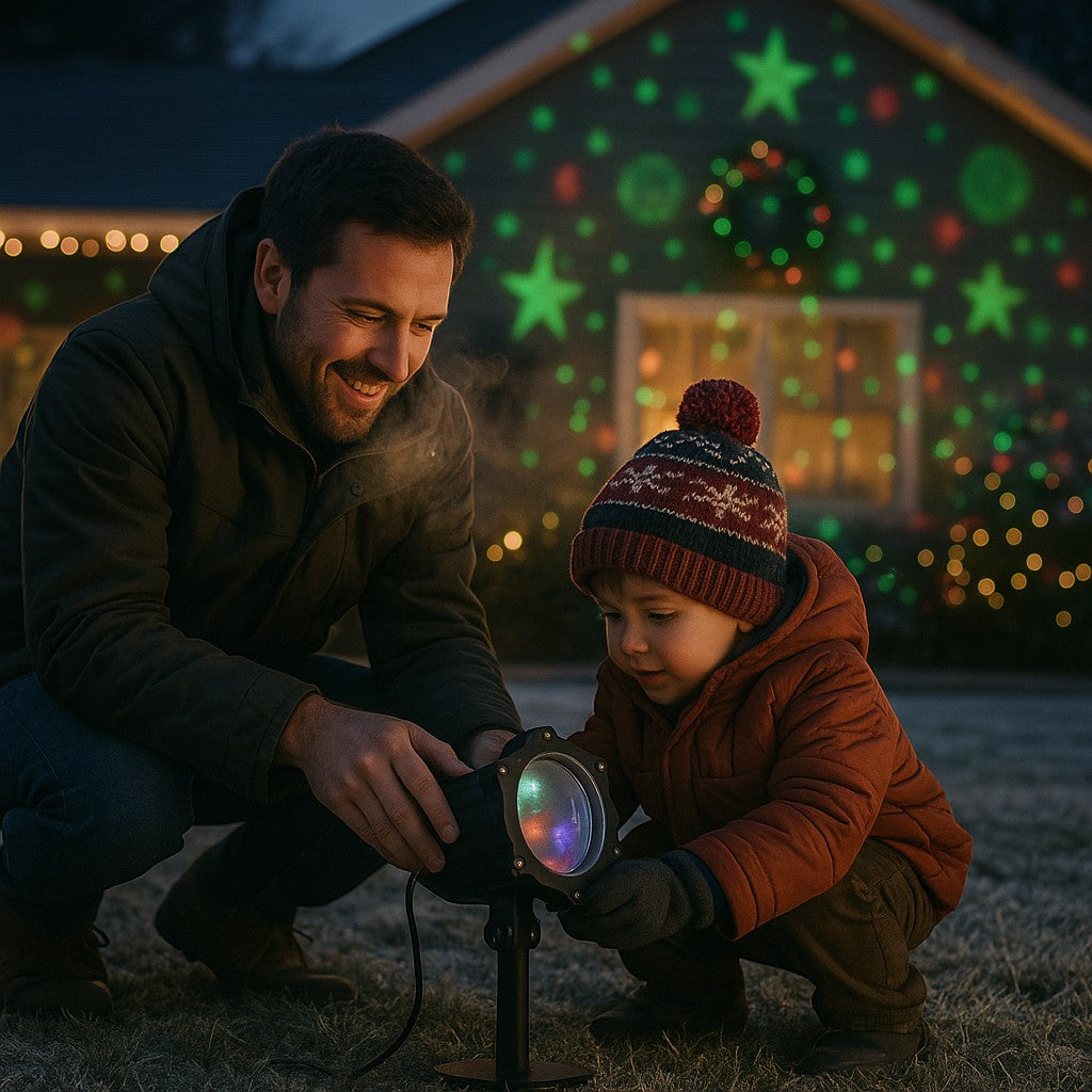 Christmas projector lifestyle 2