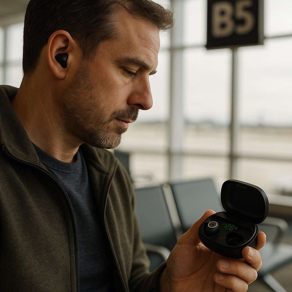 M86 earbuds lifestyle 1