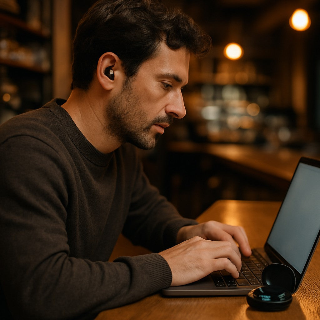 M86 earbuds lifestyle 5