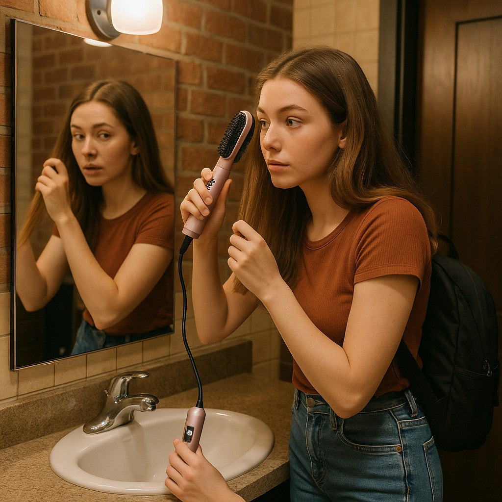 Cordless straightener lifestyle 3