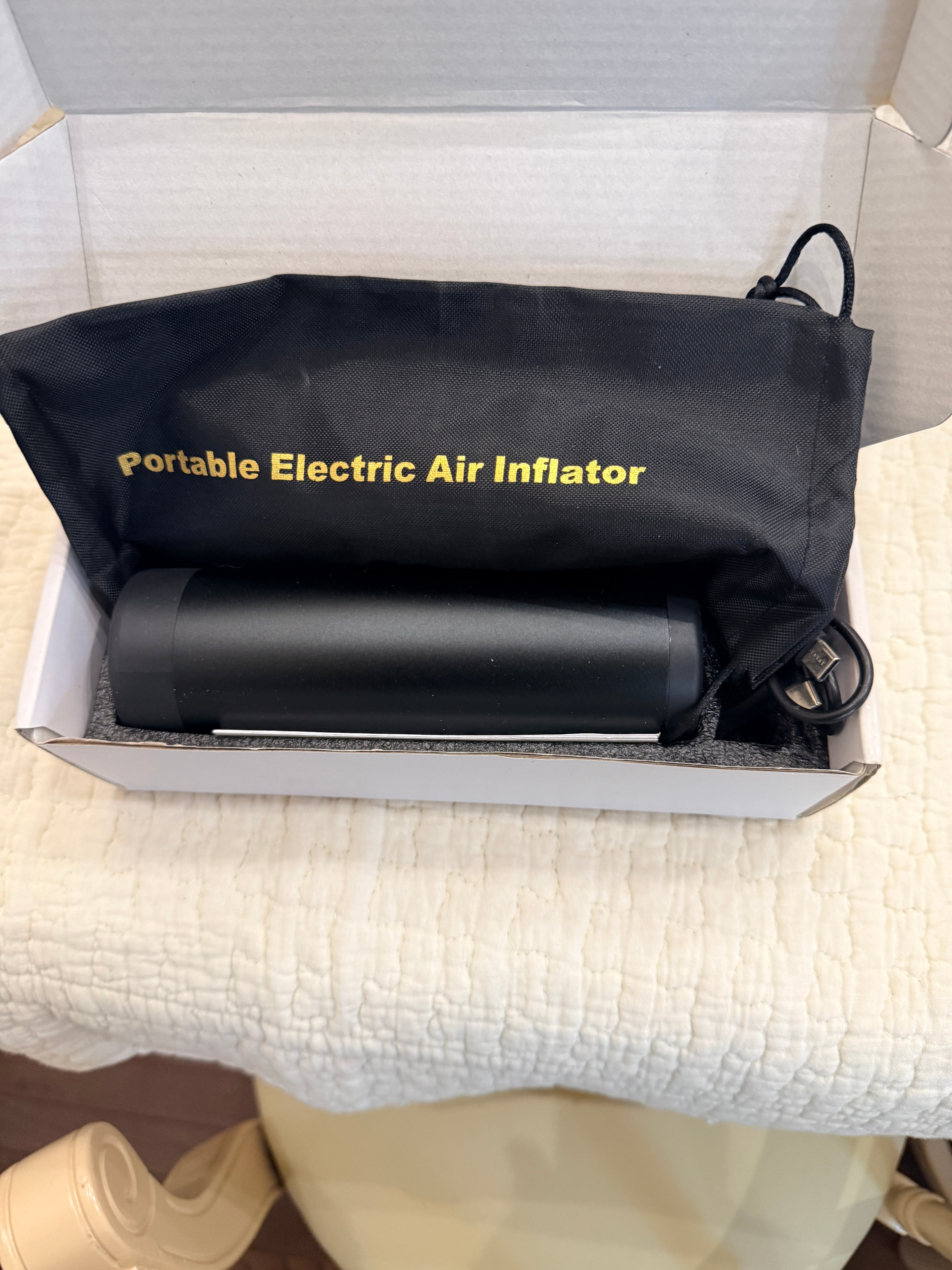 Portable Electric Air Inflator Tire Compressor Cordless