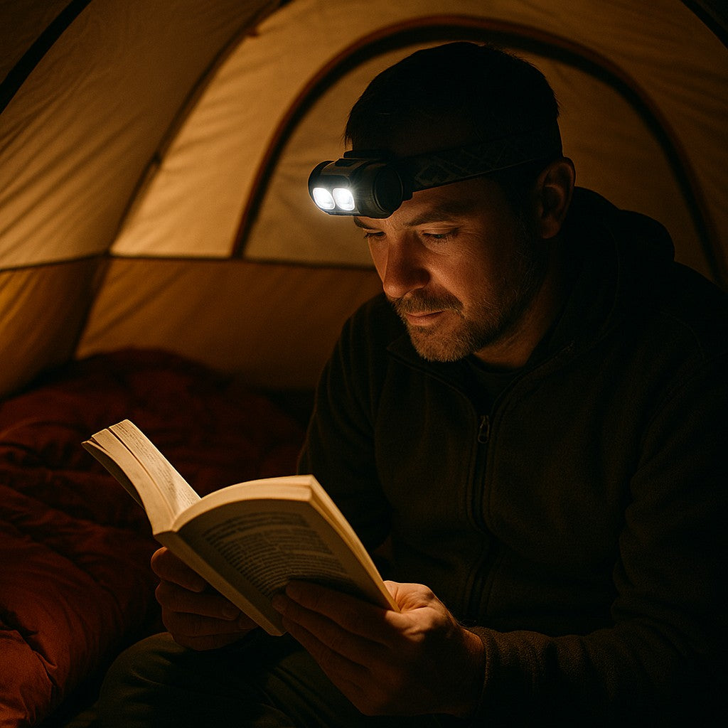 T300 Motion Sensor LED Headlamp USB-C Rechargeable