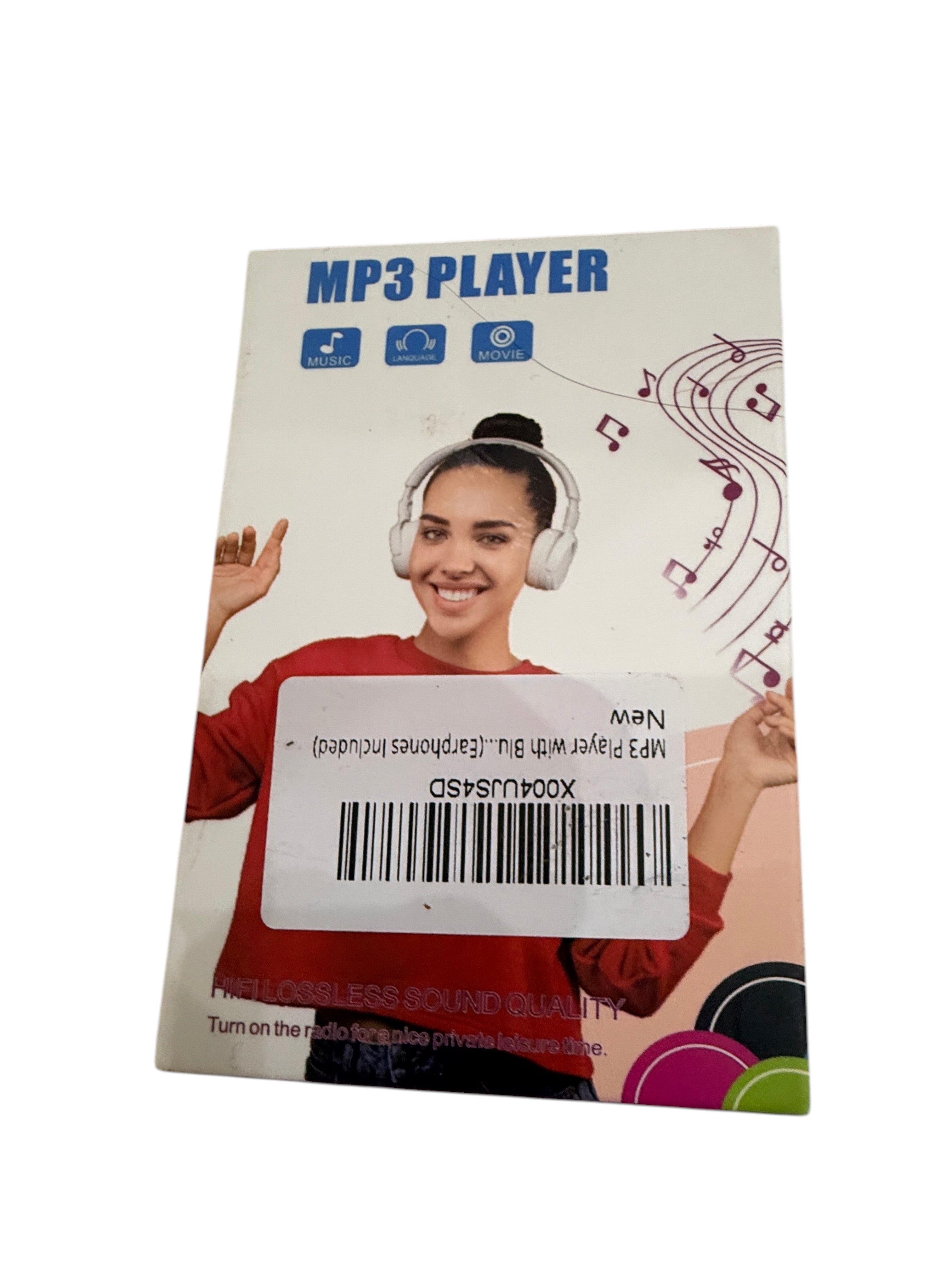 MP3 Player Bluetooth 128GB Portable with Earphones