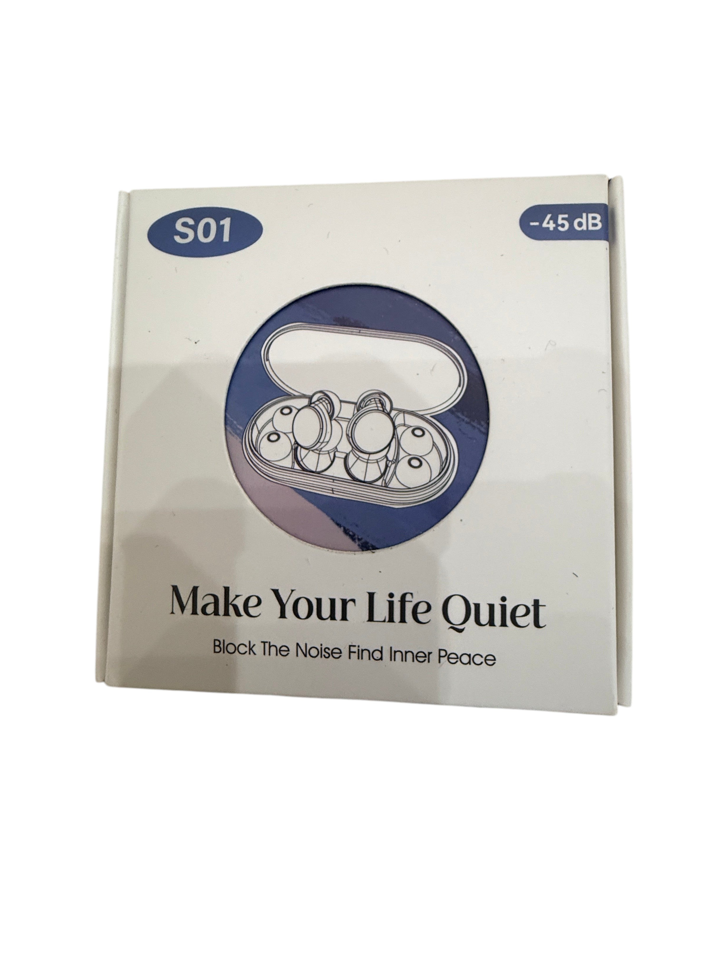 Soft Ear Plugs for Sleeping Reusable 45dB Black Pack