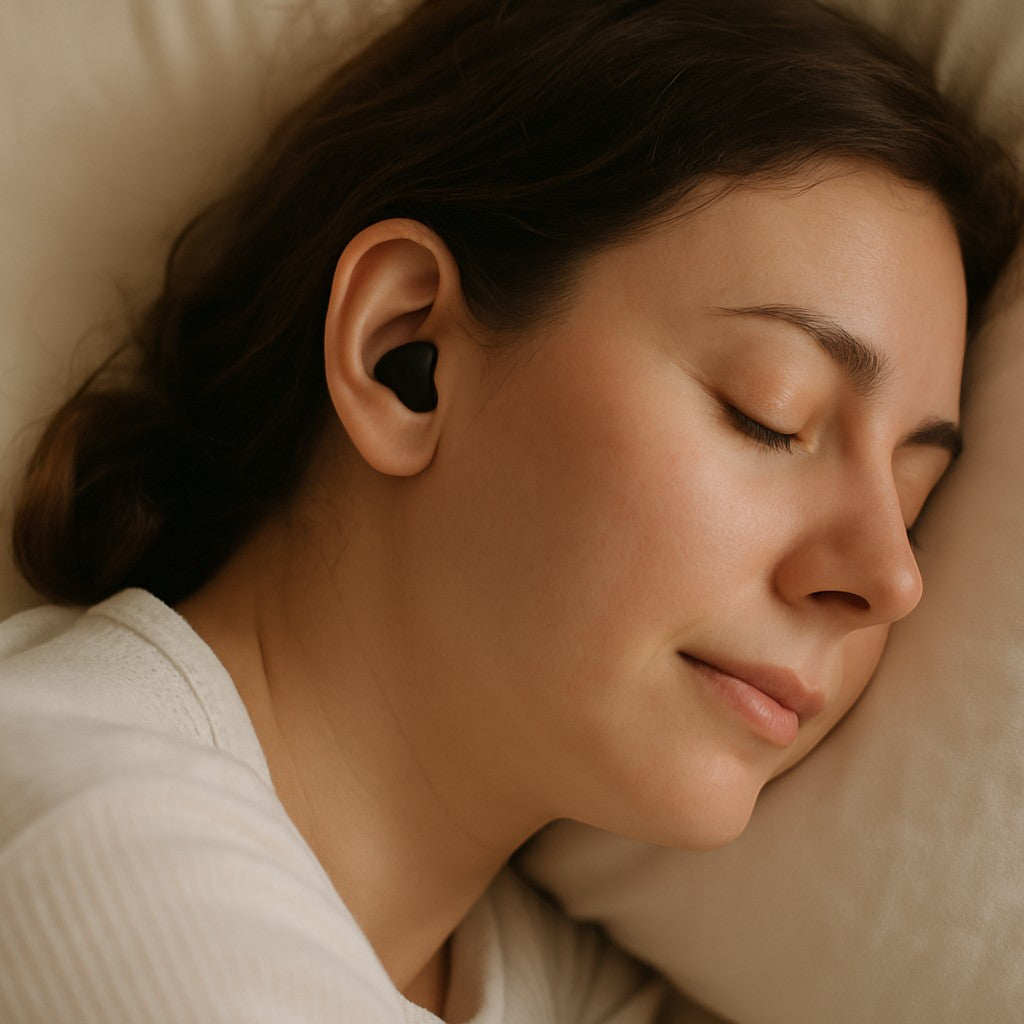 Soft Ear Plugs for Sleeping Reusable 45dB Black Pack