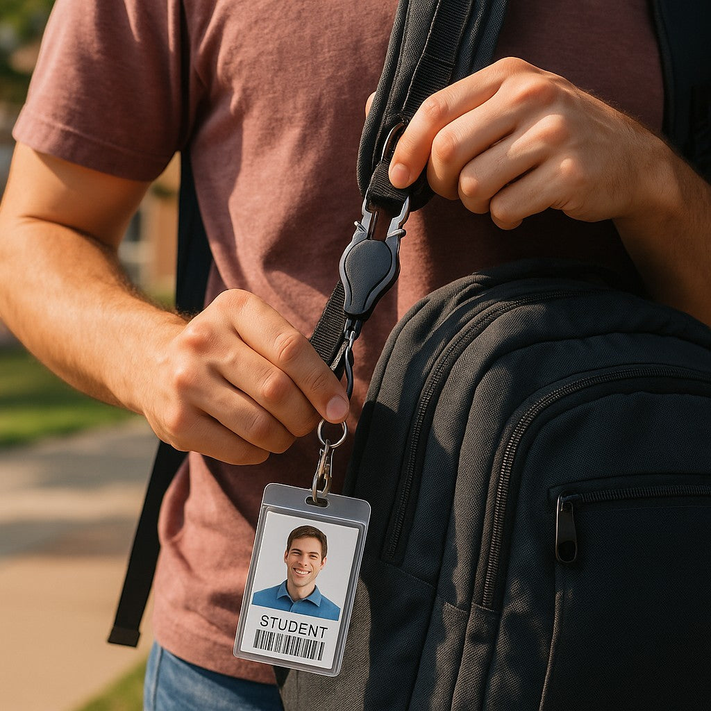 POPLOPP Retractable Keychain Claw Clasp 2-Pack