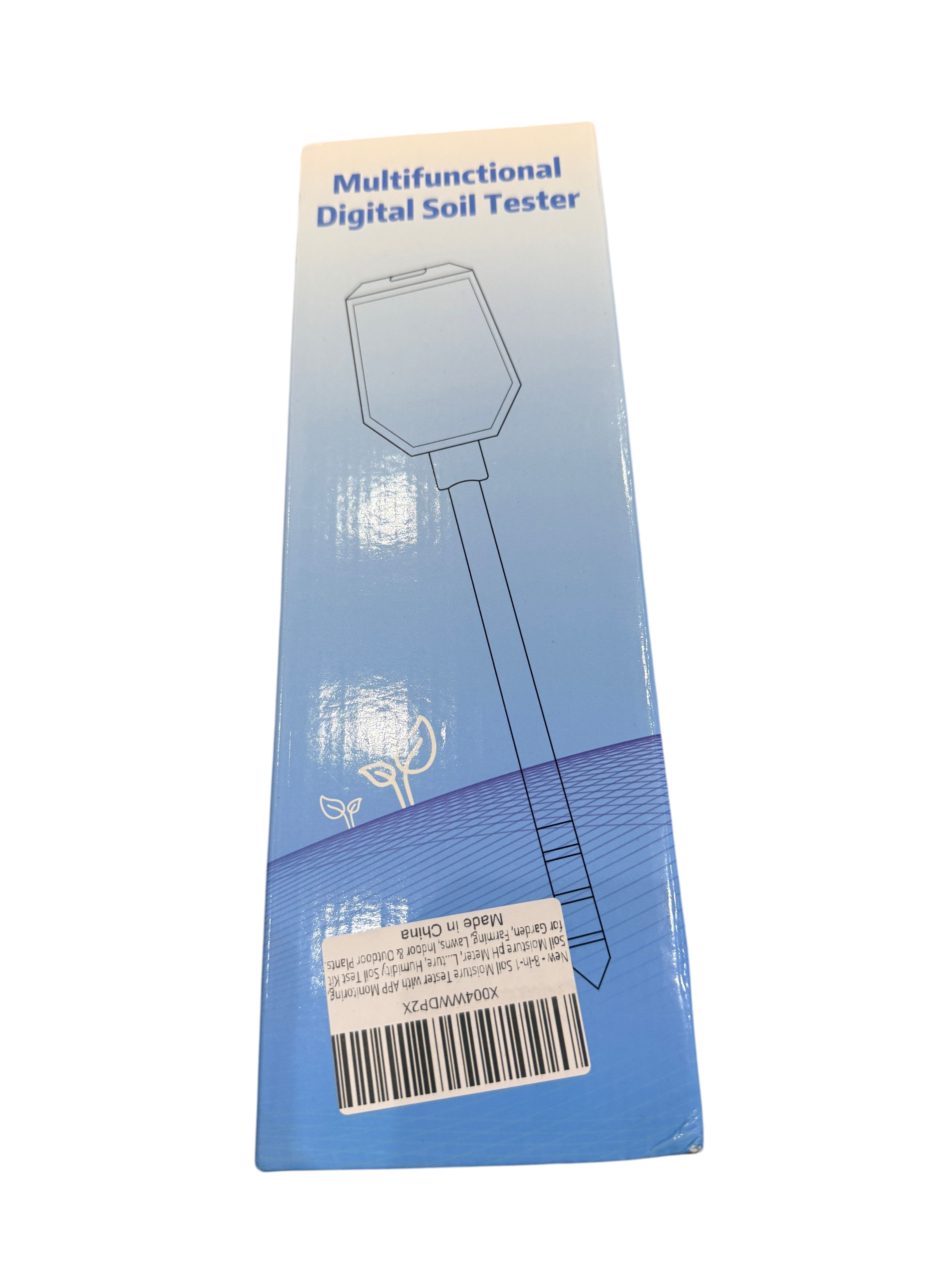 Digital Soil Tester 3-in-1 Moisture pH Light Meter