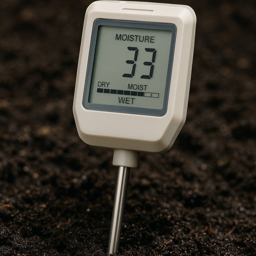 Digital Soil Tester 3-in-1 Moisture pH Light Meter